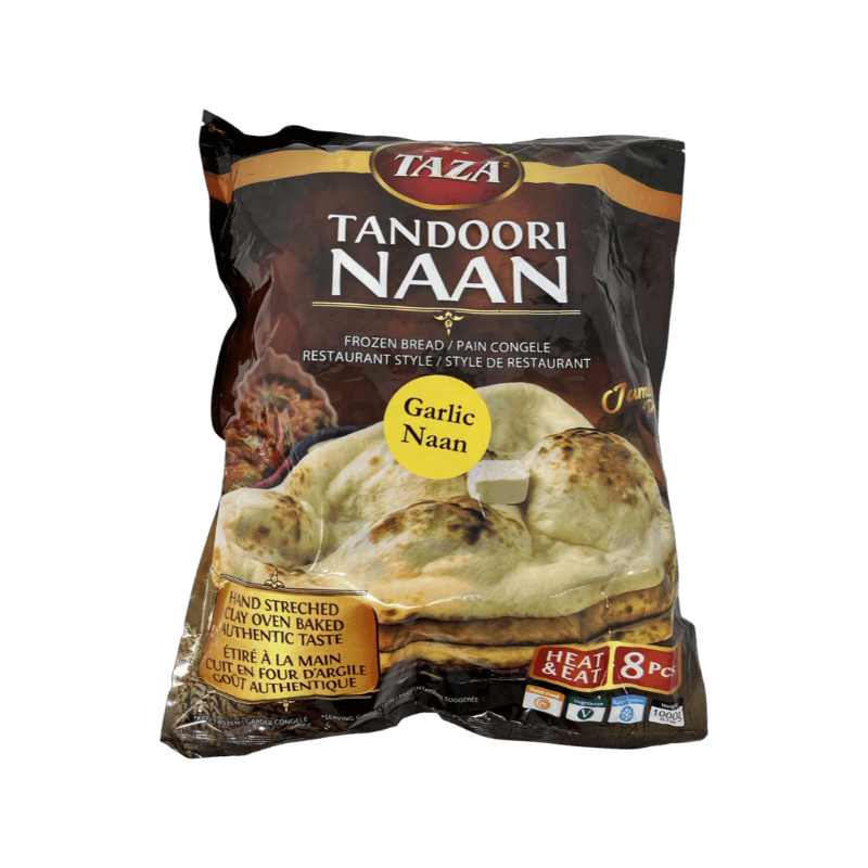 Taza Fro Tanduri Garlic Naan 12pcs