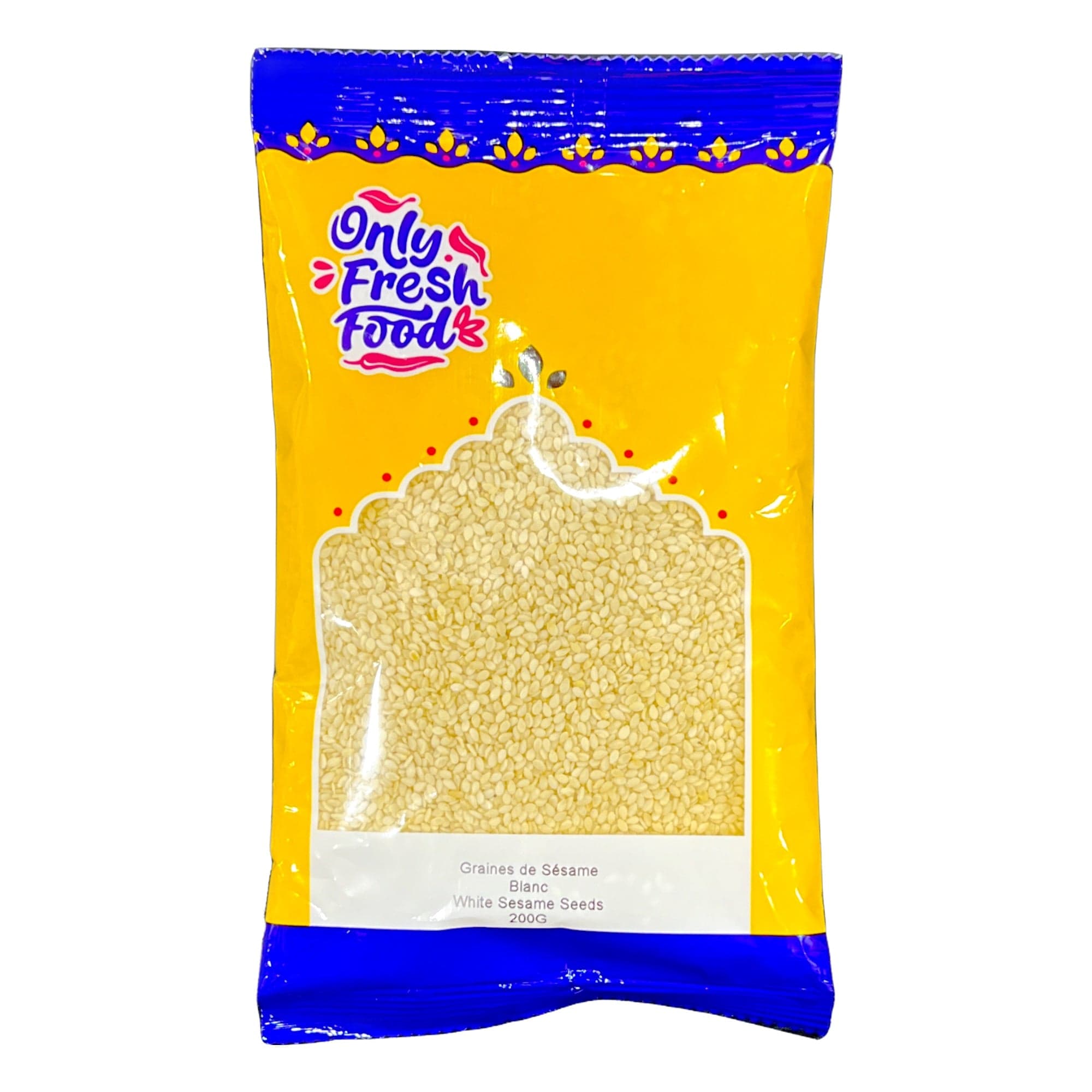 Only Fresh Food White Sesme Seeds 200g