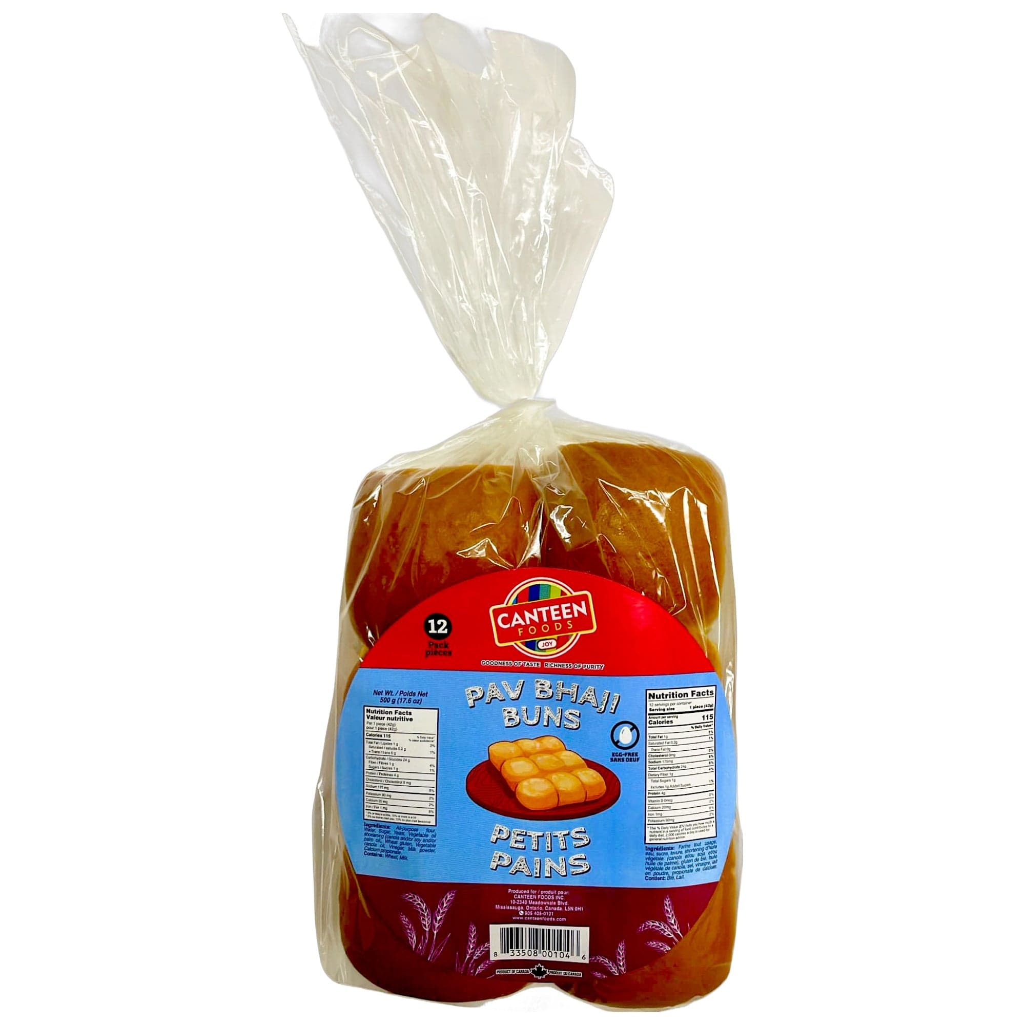Canteen Foods Pav Bhaji Buns 300g