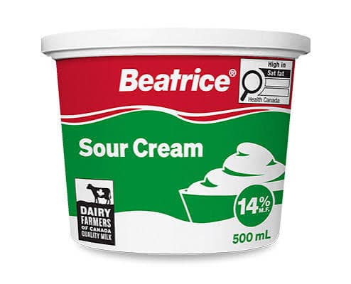 Beatrice Sour Cream 14% 500ml 4521
